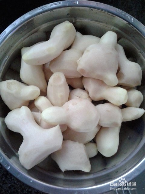 甜姜的腌制方法