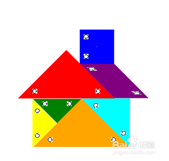 怎么用七巧板拼出房子?七巧板房子的拼法