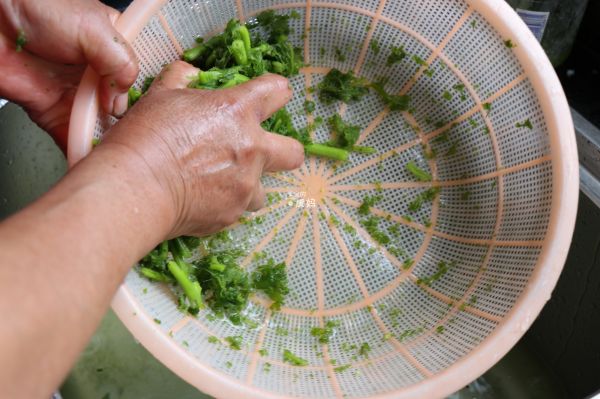 牛肉酱炒南瓜藤