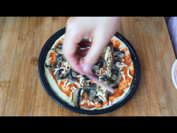 麻辣小龙虾披萨