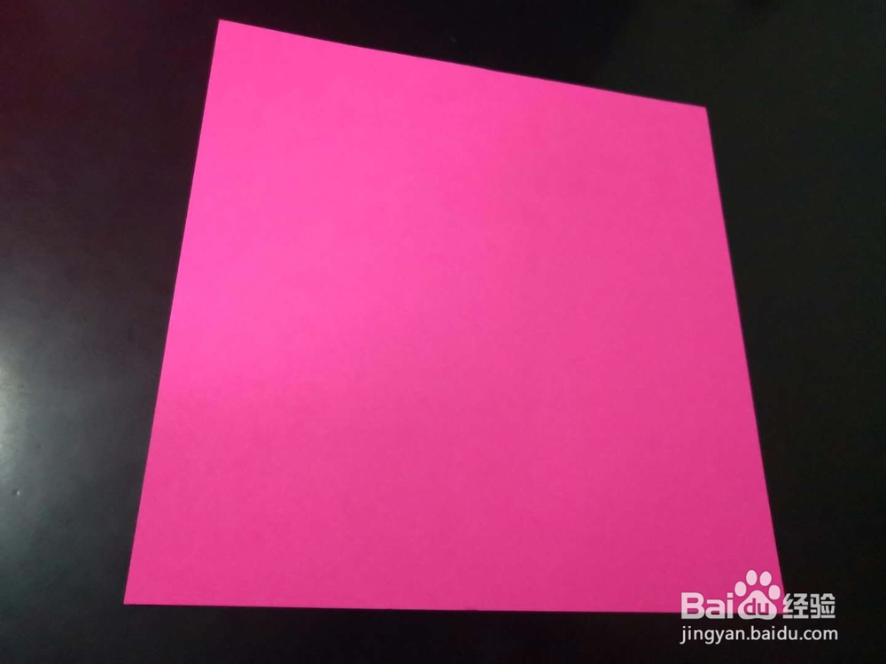 折纸:来一朵简单玫瑰