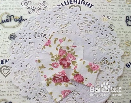 手工拼布唯美漂亮的布艺樱花