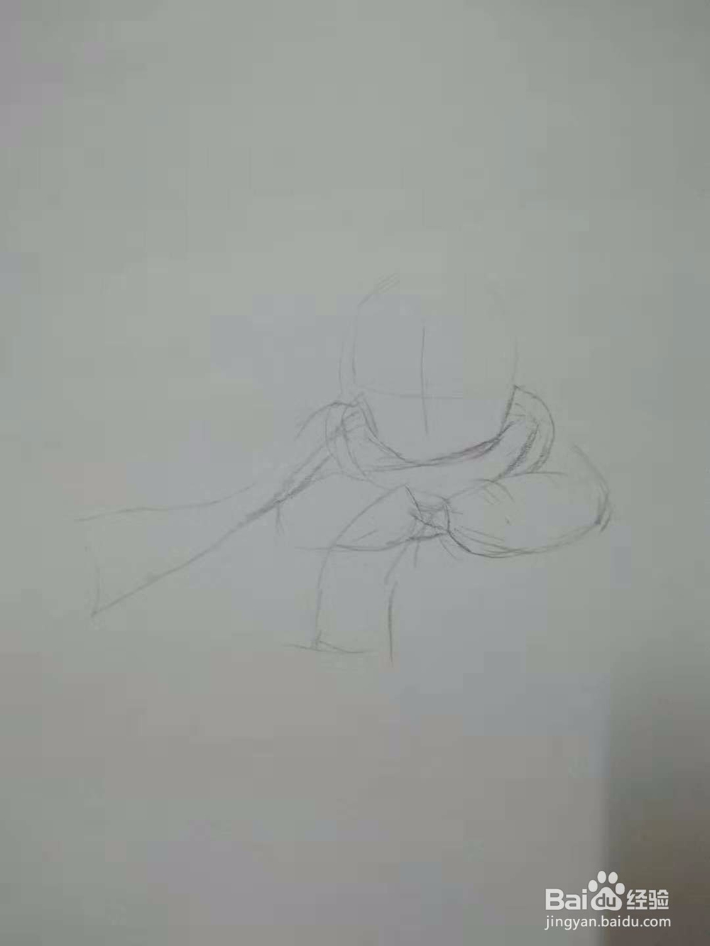 《趴在窗台上的少女》漫画人物手绘线稿教程