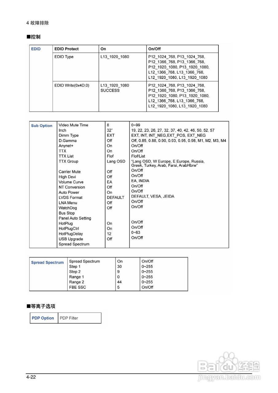 三星液晶电视LA32B550K1R/LA40B550K1R/LA46B550K1R/:[15]