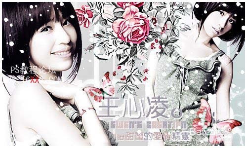 PS特效灯影艺术照