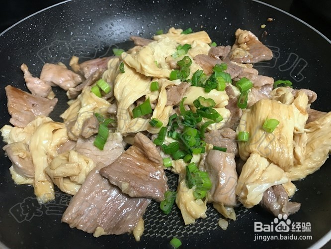 腐竹炒肉片怎么做好吃