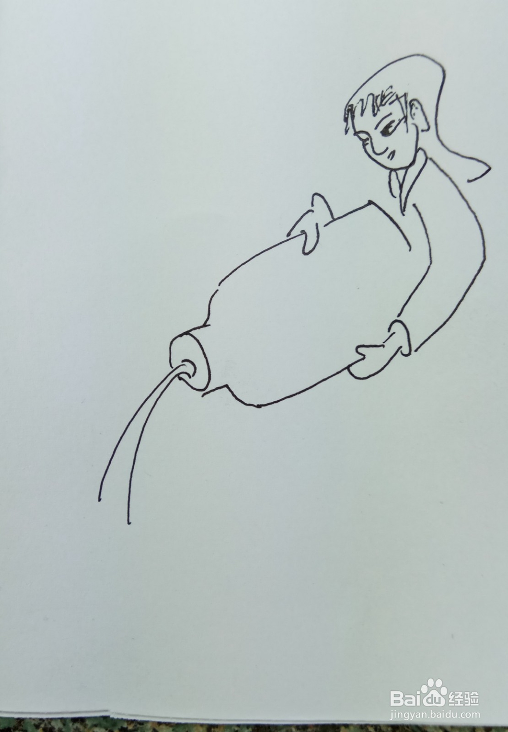 怎样画儿童简笔画植树节植树？