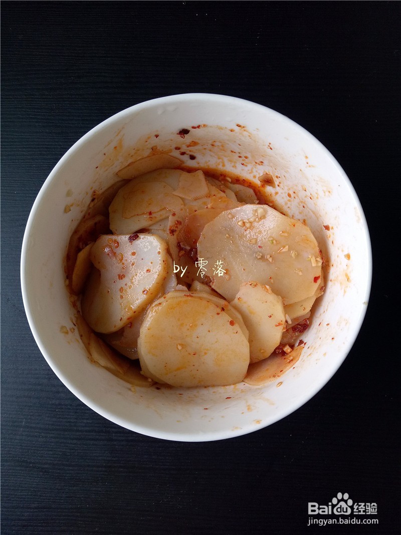 凉拌土豆片——土豆这么吃,超简单超美味!