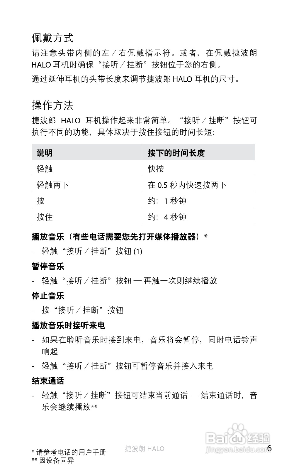 Jabra BT650s蓝牙耳机使用手冊:[43]