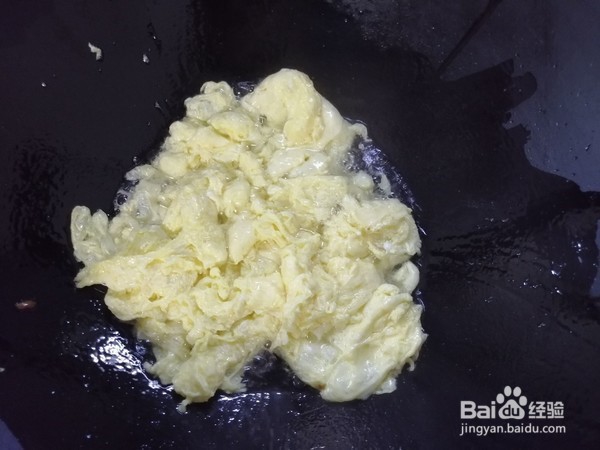 菠菜炒鸡蛋做法