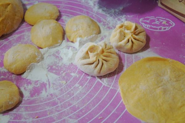 牛肉萝卜馅包子