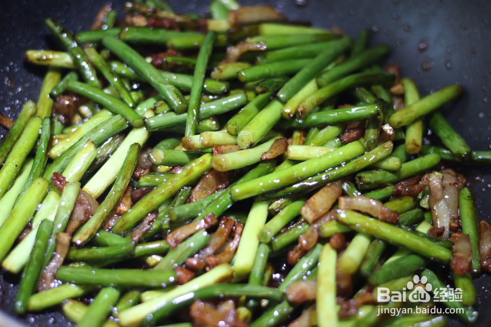香浓的颜值内涵蒜苔炒肉