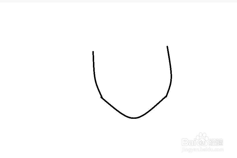 简笔画怎么画一个波浪卷的姐姐?