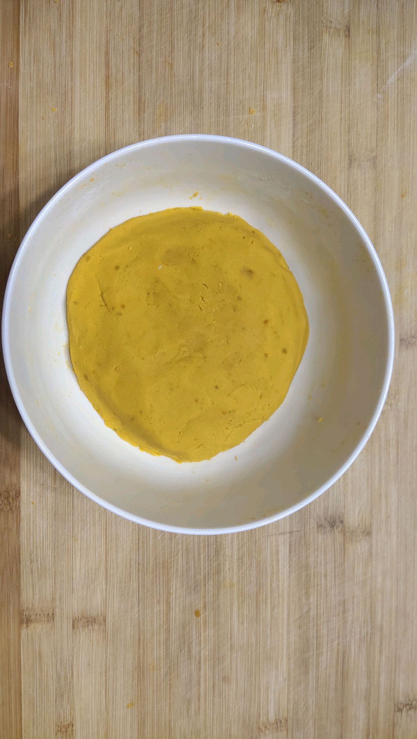 板栗南瓜糯米饼