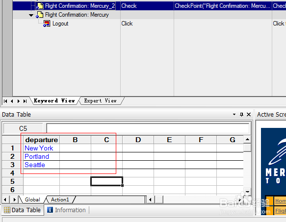图解利用QTP执行并分析使用检查点的测试脚本