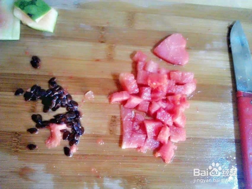 牛奶西瓜西米露——七夕浪漫小甜品