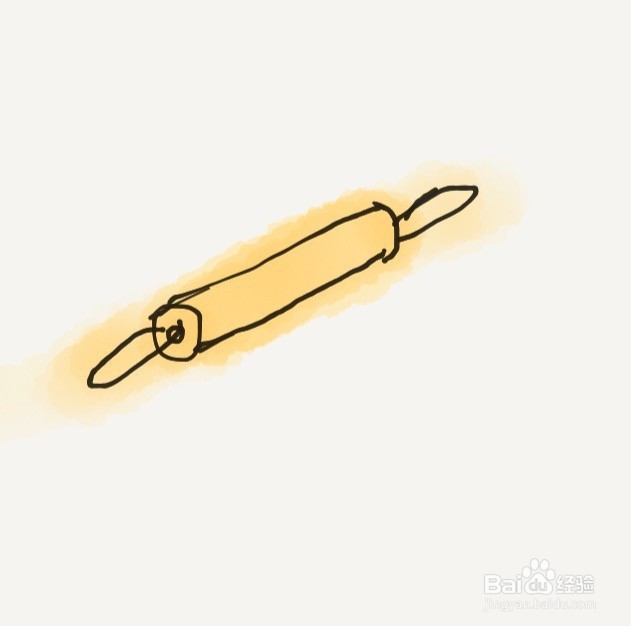 涂鸦系列之如何画家用擀面杖