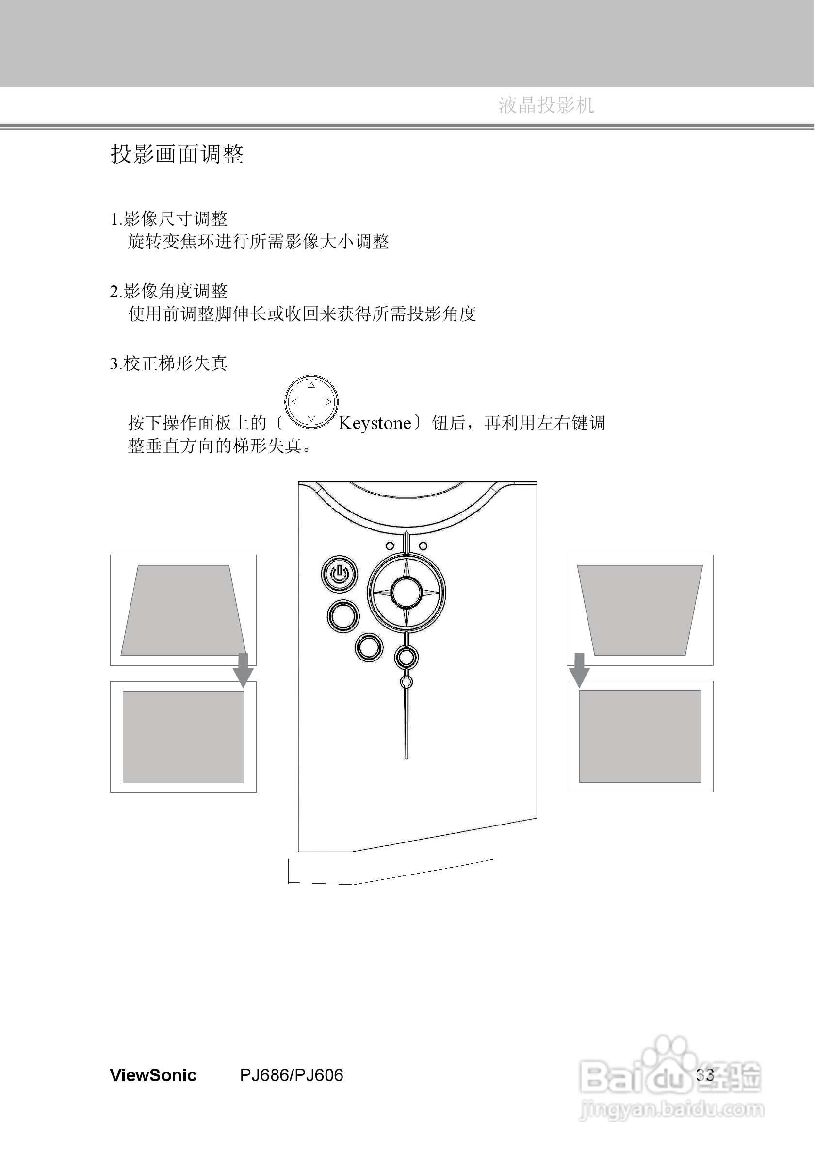 优派PJ606投影机使用说明书:[4]