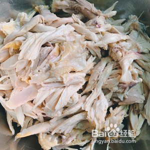 凉拌麻辣手撕鸡的做法
