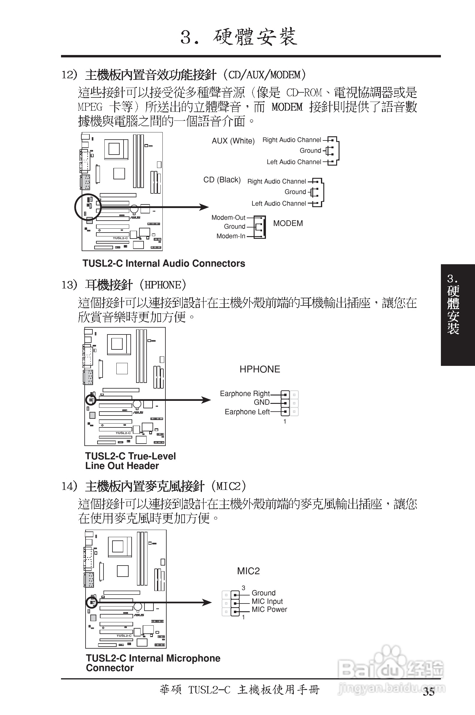 ASUS主机板TUSL2-C使用手册:[4]