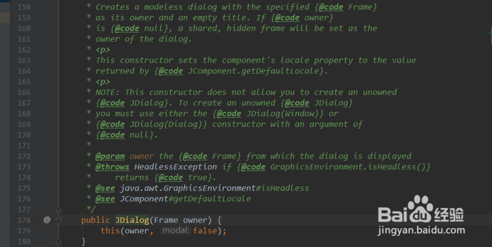 java基础13.2.2 Swing之JDialog