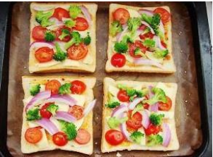 吐司小批萨怎么做