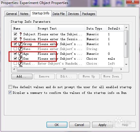 E-prime2.0教程：[3]采集被试的性别、年龄等