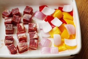 怎么做烤牛排串