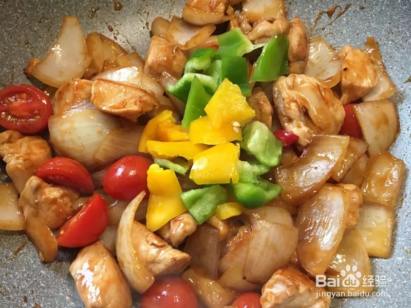 怎样做出家常菜系列之茄汁鸡丁