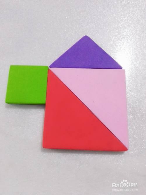 怎么样用七巧板拼一座宝塔(21)
