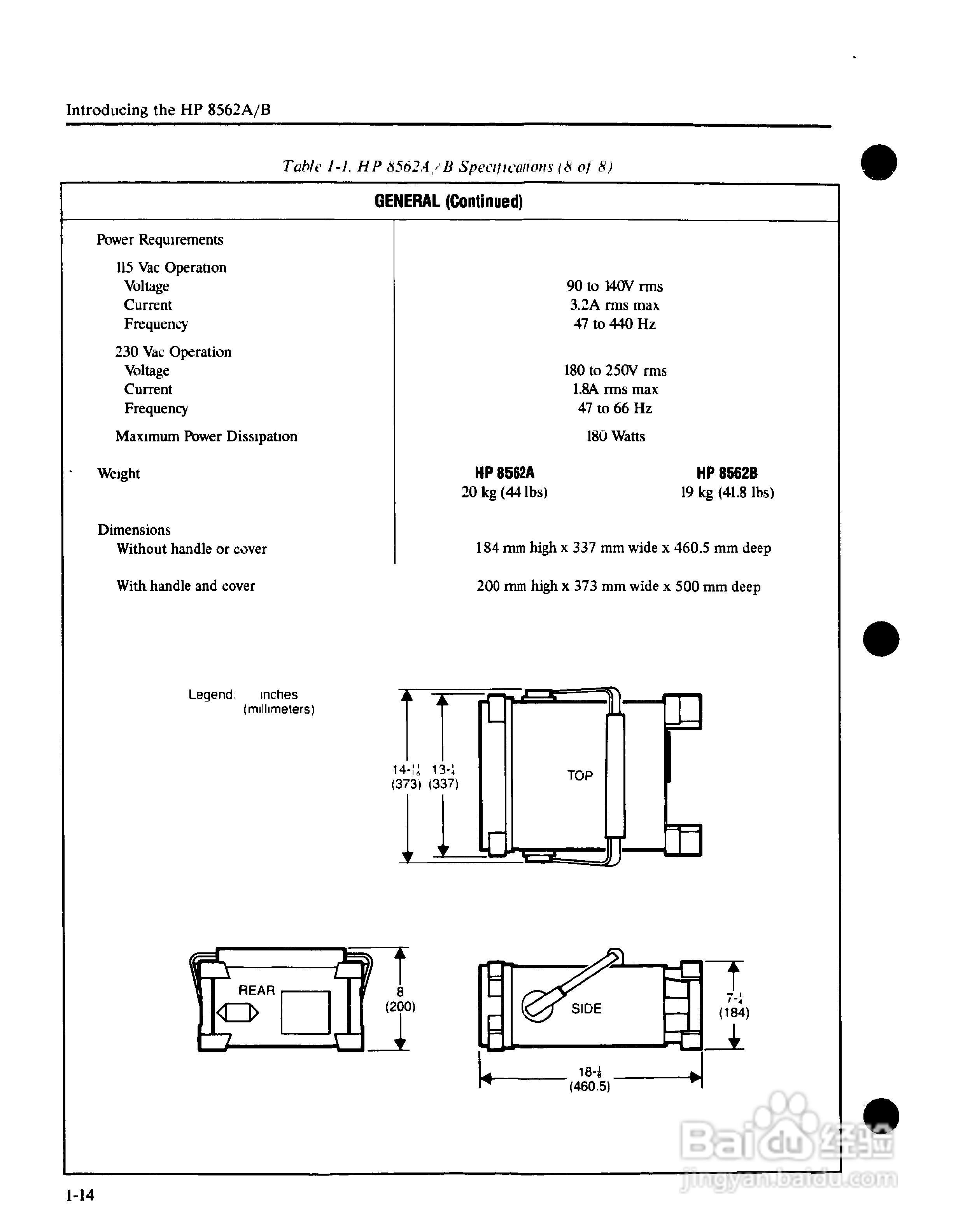 HP8562A/B分析仪使用说明书:[3]