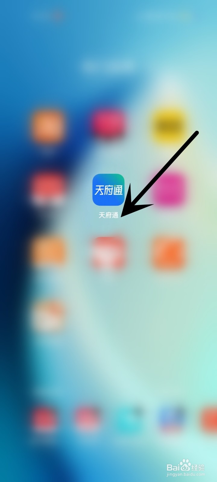 怎么在天府通APP中打开生活服务页面