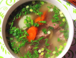 山药羊肉汤的做法