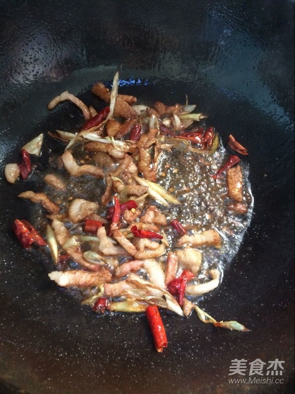 辣炒扁芸豆的做法