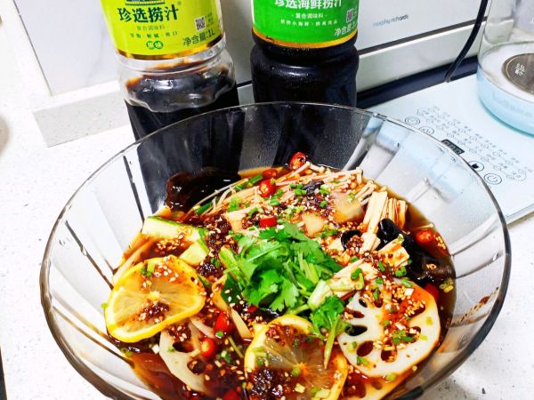 捞汁减脂小素菜