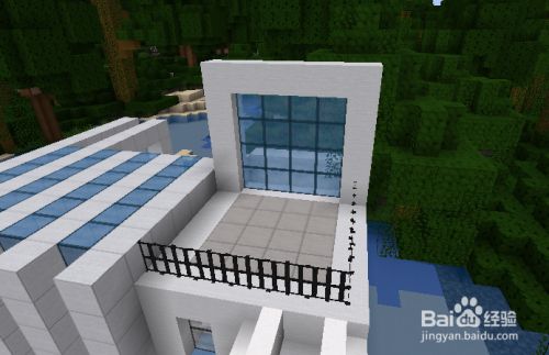 我的世界水上别墅设计教程 百度经验