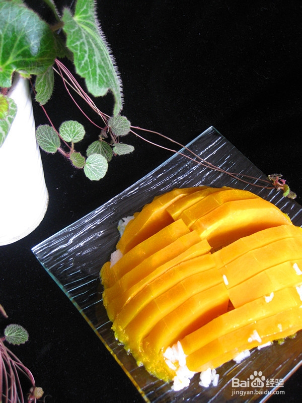 天门蒸菜——糯米蒸南瓜