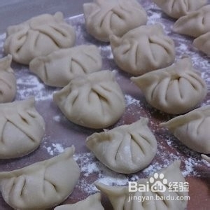 食补养生白菜猪肉饺子