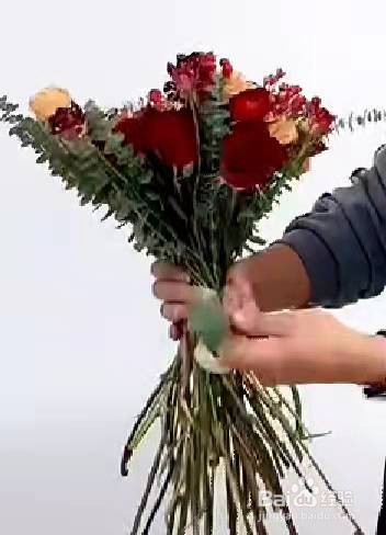 圣诞花束教程