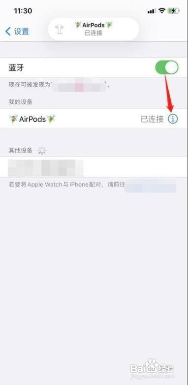 iPhone13蓝牙耳机如何改名呢?