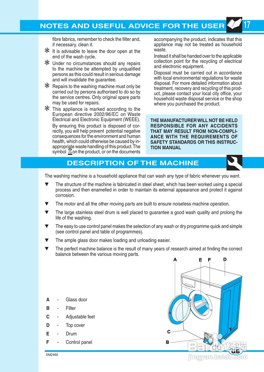 意大利Nardi LVASE型嵌入式洗衣干衣机说明书:[2]