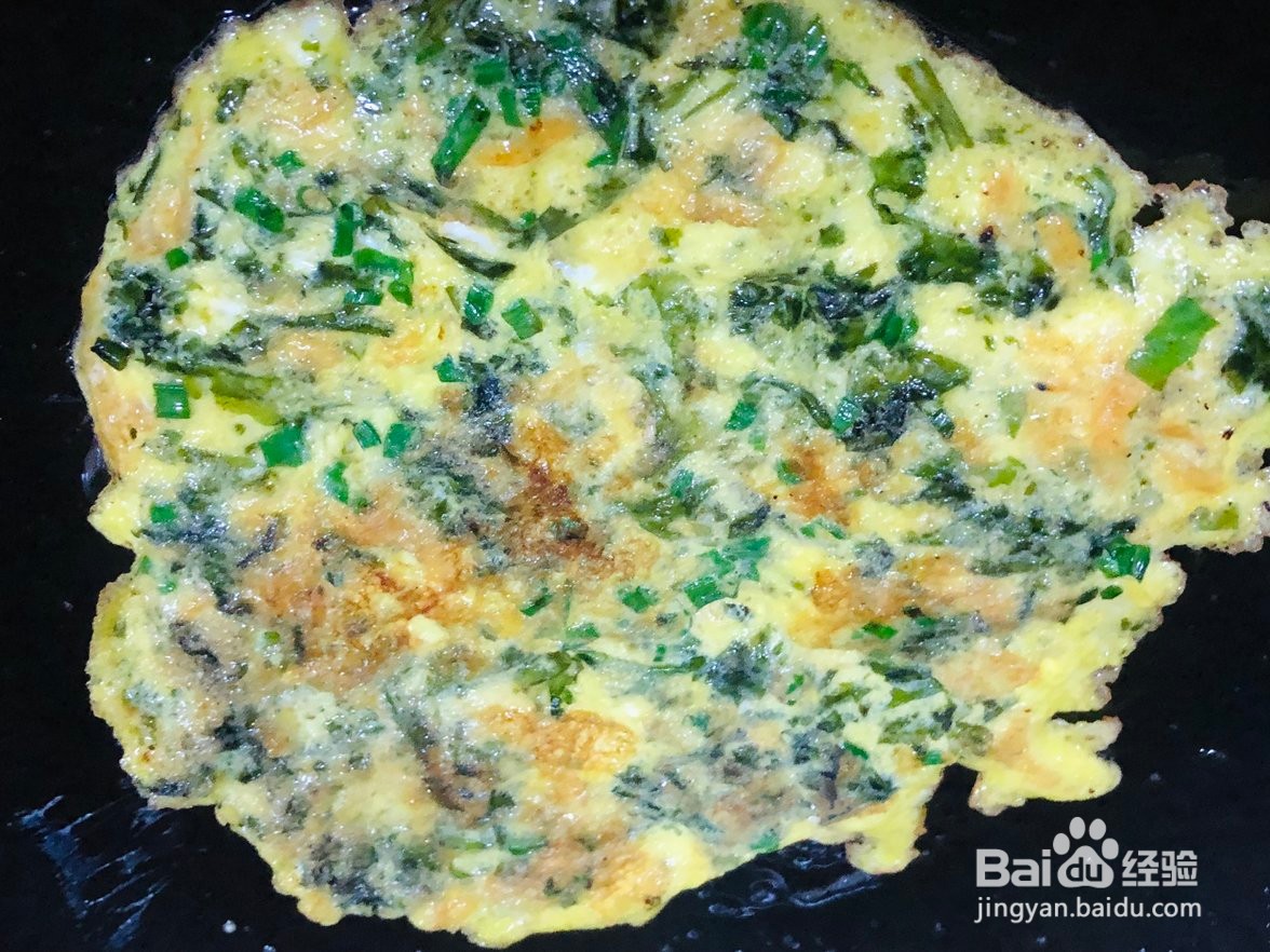 如何制作紫菜虾皮煎蛋