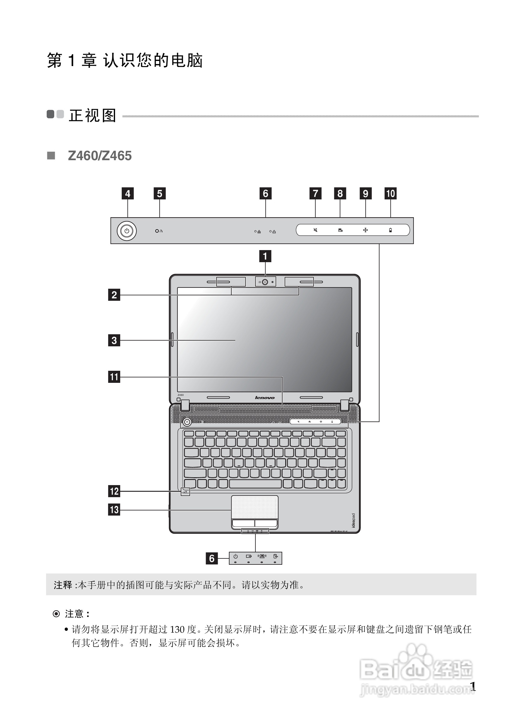 联想IdeaPad Z565手机使用说明书:[1]