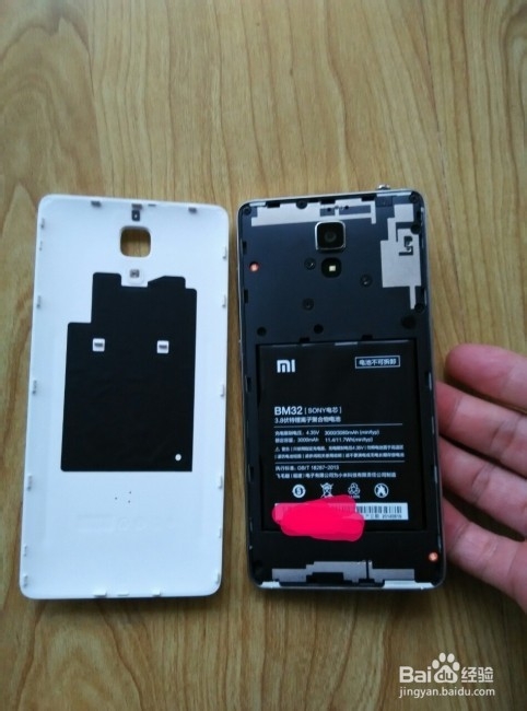 小米4拆后盖教程