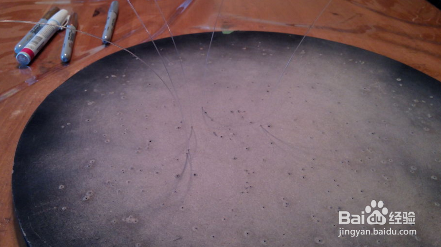 怎样制作一个会发光的星图