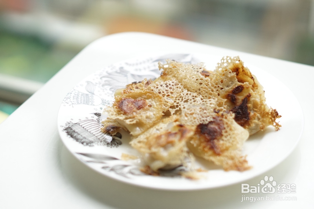 冰晶花煎饺便当怎么做