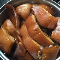 新年菜谱—卤猪头肉
