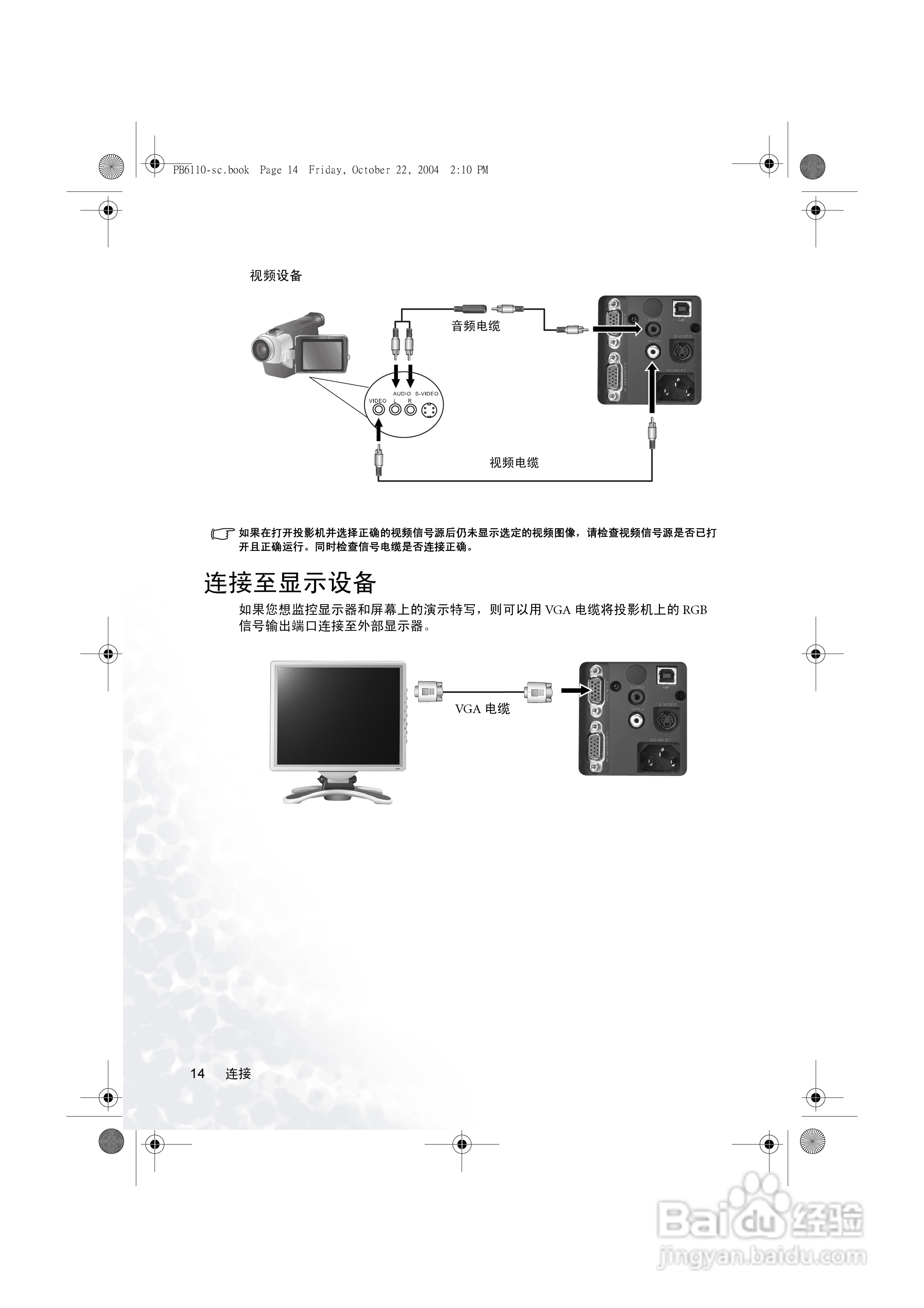 明基PB6115投影机使用说明书:[2]