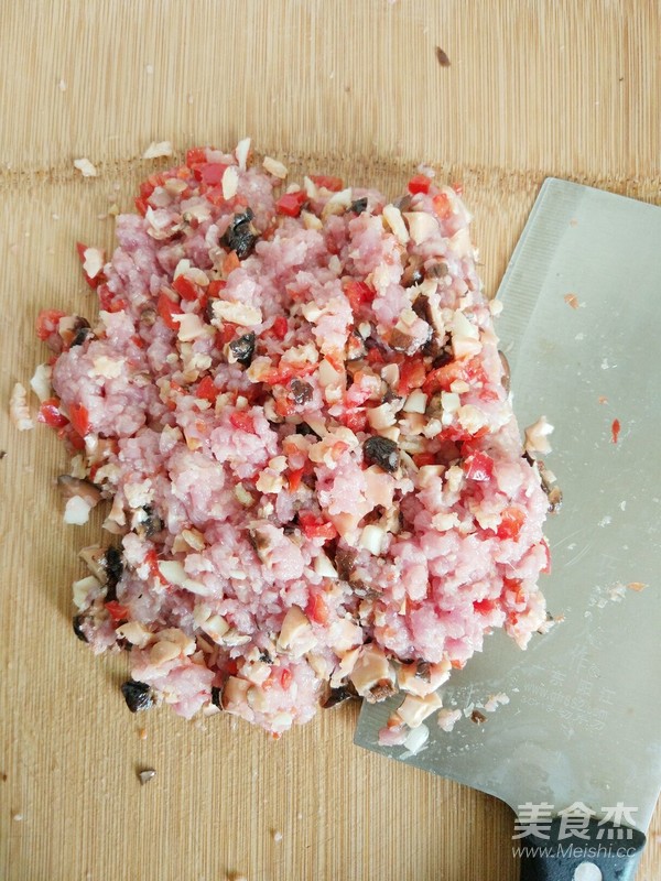 创意酿茄子肉龙