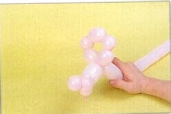 魔法气球造型教程系列之：[14]猪宝贝